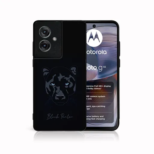 MY ART Ochranný kryt pre Motorola Moto G55 5G PANTHER (245)