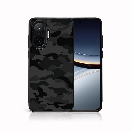 MY ART Ochranný kryt pre Xiaomi Poco F7 BLACK CAMO (234)