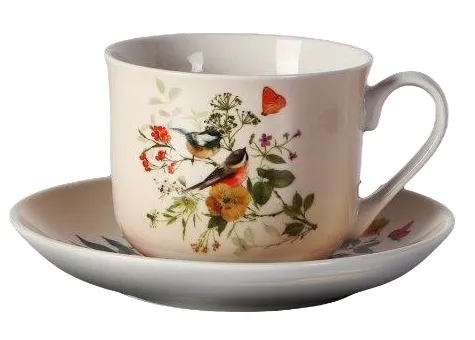 VERONI - Šálka s podšálkou Celeste