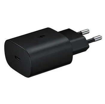 Samsung cestovná nabíjačka EP-TA800EBE, PD, Fast charging, USB-C, 25 W, čierna, (bulk)