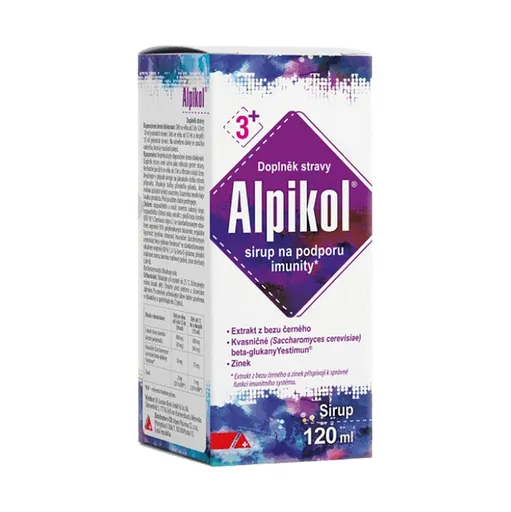 ALPIKOL sirup na podporu imunity 120 ml
