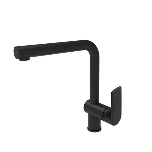 Drezová batéria SAT B-Way s vyťahovacou spškou čierna SATBSBW185