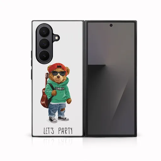 MY ART Ochranný kryt pre Samsung Galaxy Z Fold7 5G BEAR (177)