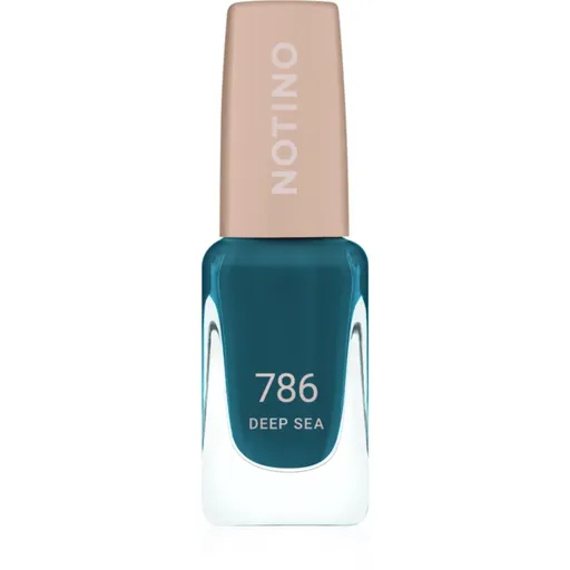 Notino Gel Effect Nail Polish lak na nechty s gélovým efektom 786 Deep Sea 10 ml