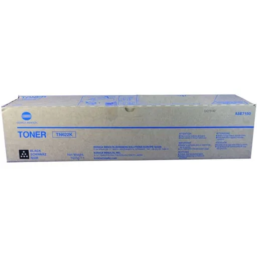 Konica Minolta originál toner A5E7150, black, 88000str., TN622K, Konica Minolta bizhub Press C1085 a C1100, O, čierna