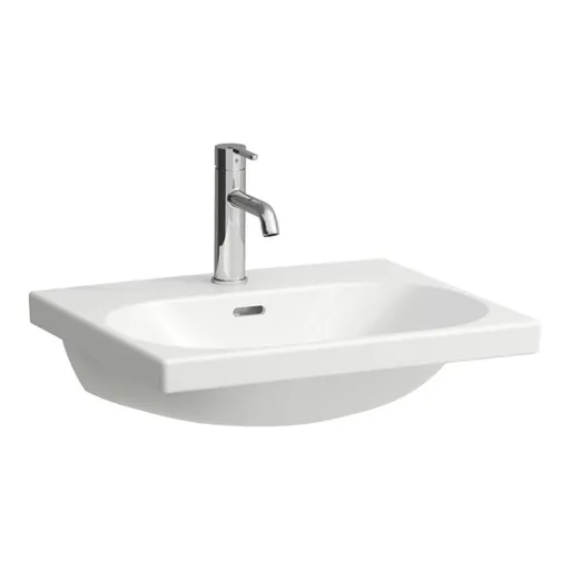 Laufen Lua umývadlo 55x46 cm otvor pre batériu uprostred H8100820001041