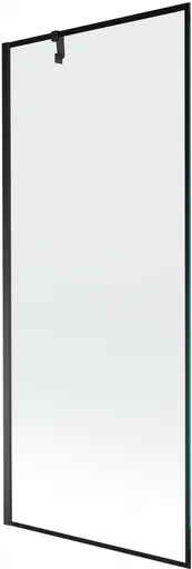 MEXEN/S - Next vaňová zástena FIX 80 x 150, čierna dekor, čierna 895-080-000-00-70-70