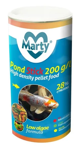 MARTY PondStick krmivo pre jazierkové ryby 1l/200g