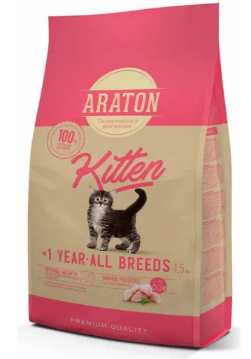 ARATON cat kitten granule pre mačiatka 1,5kg