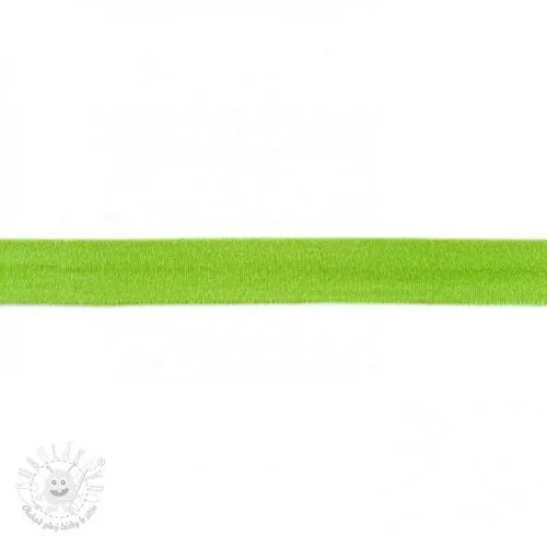 Lemovací prúžok úpletový zelená