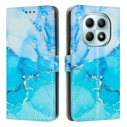 ART MARBLE Peňaženkový kryt pre Xiaomi Redmi Note 15 5G / POCO M8 5G BLUE