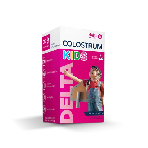 DELTA MEDICAL Colostrum kids sirup čerešňa 125 ml
