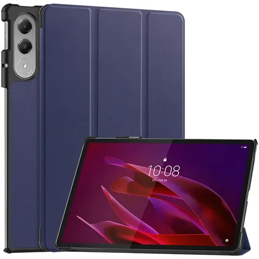 LEATHER Zaklápací kryt pre Lenovo Yoga Tab 11.1 modrý