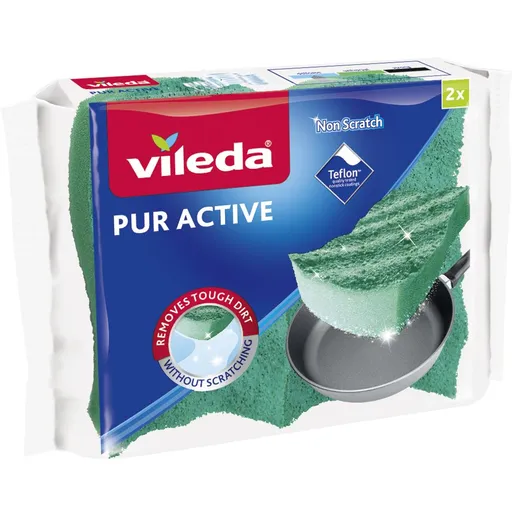 Pur Active špongia stredná 2ks VILEDA