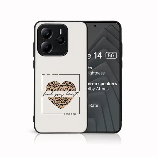 MY ART Ochranný kryt pre Xiaomi Redmi Note 14 5G WILD HEART (241)