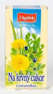 APOTHEKE ČAJ NA KRVNÝ CUKOR S ČUČORIEDKOU, 20x1,5g