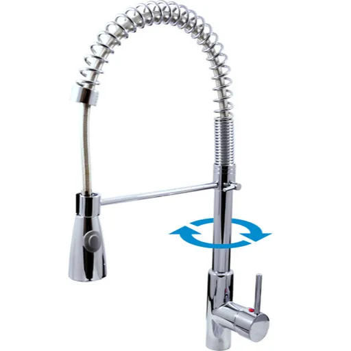 RAV SLEZÁK Seina drezová batéria s otočným ramienkom, 2 prúdy chróm SE917.5