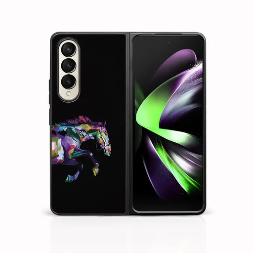 MY ART Ochranný kryt pre Samsung Galaxy Z Fold 3 5G HORSE (249)
