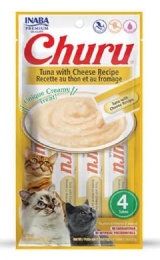 INABA Churu Tuna with cheese Recipe 4 x 14 g