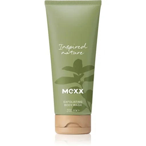 Mexx Inspired Nature exfoliačný sprchový gél s parfumáciou 200 ml