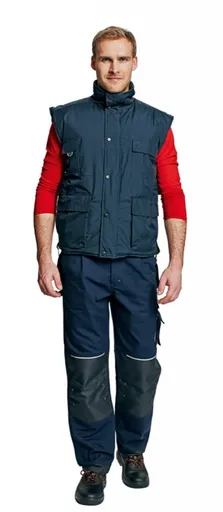 BEAVER vesta tm. modrá XXXL