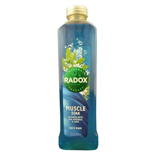 RADOX Pena do kúpeľa Muscle Soak 500 ml