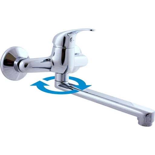 RAV SLEZÁK Sázava drezová batéria s otočným ramienkom 150 mm chróm sa301.5/23 SA301.523