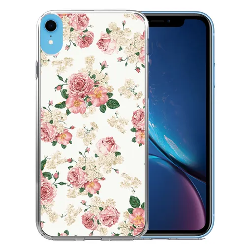 PROTEMIO MY ART Ochranný kryt Apple iPhone XR PINK ROSES (016)