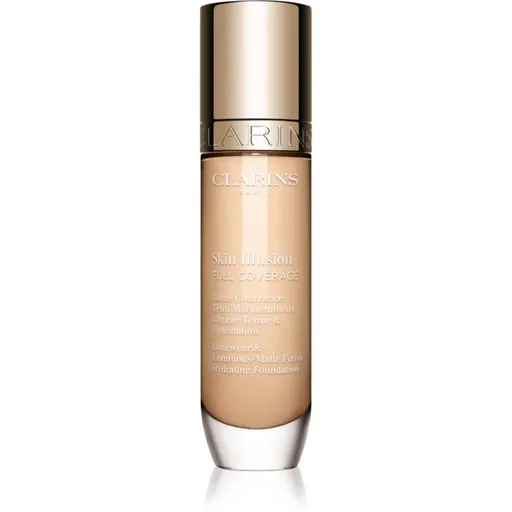 Clarins Skin Illusion Hydrating Foundation vysoko krycí make-up odtieň 100.3N 30 ml