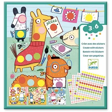 Výtvarná súprava Farebné bodky (3070900090446)