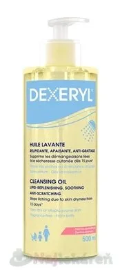 Dexeryl Upokojujúci umývací olej na veľmi suchú kožu 500 ml