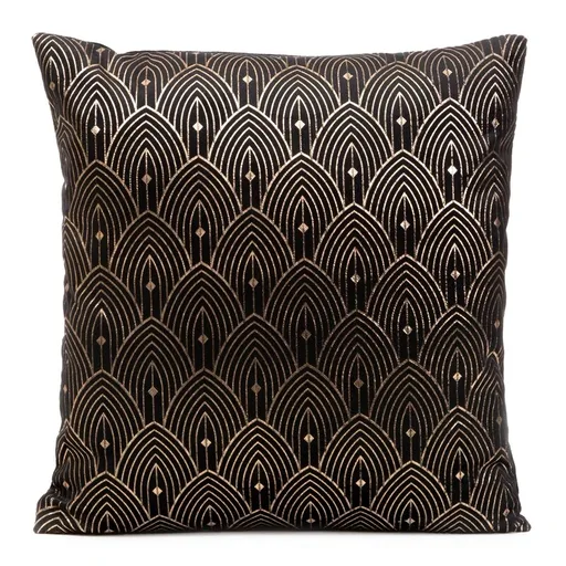 ArtFir Obliečka na vankúš AGNES | čierna 40 x 40 cm