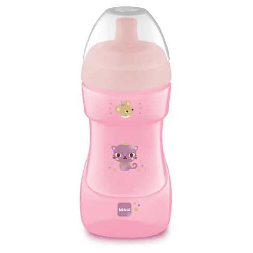 MAM Hrnček sports cup dievča 12m+ 330 ml