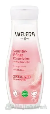 Weleda Sensitive Telové mlieko 200 ml
