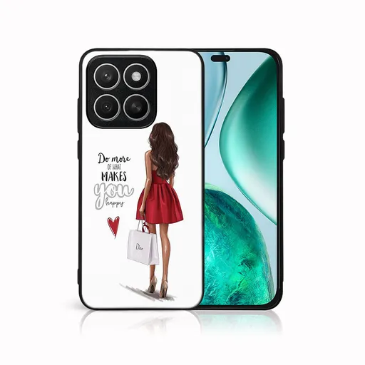 MY ART Ochranný kryt pre Honor X8c RED DRESS (137)