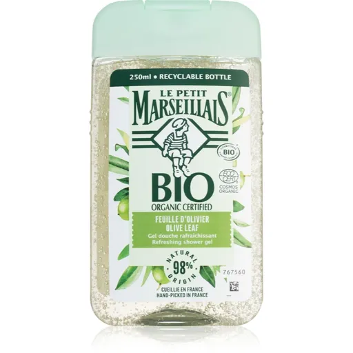 Le Petit Marseillais Bio Olive Leaf osviežujúci sprchový gél 250 ml