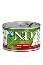 N&D DOG PRIME Adult Chicken & Pomegranate Mini 140g 1 + 1 Zadarmo
