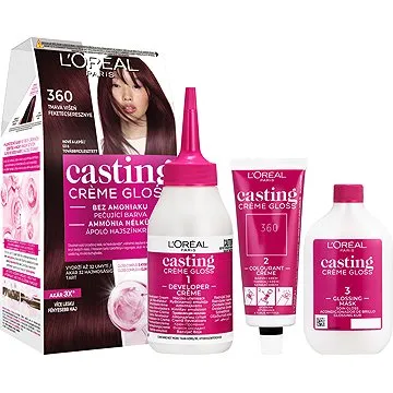 LORÉAL CASTING Creme Gloss 360 Tmavá višňa (3600521367087)