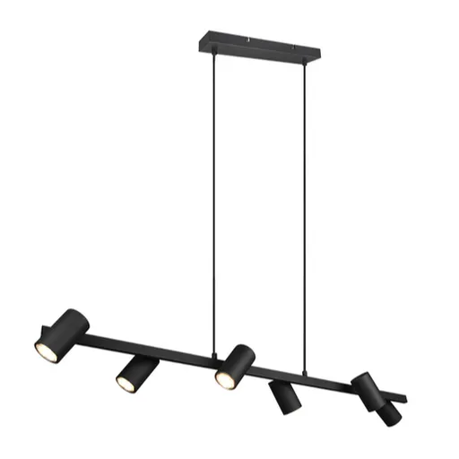 Trio Marley závesné osvetlenie čierna 302400632 TR302400632