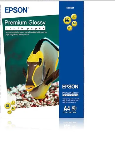 EPSON Paper A4 Premium Glossy Photo (50 listov)