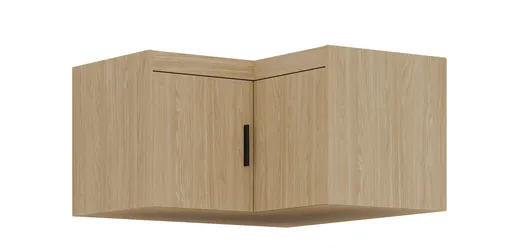 ArtLemp Rohový nadstavec ku šatníkovej skrini ELLEN 2D | dub olejovaný