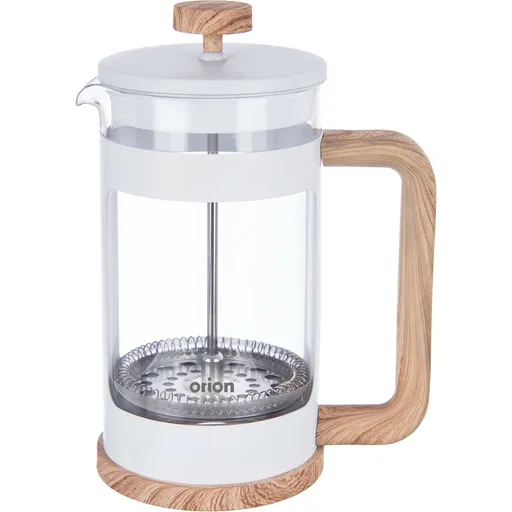 Orion Sklenená kanvica/french press Whiteline 0,65 l, 0,65 l