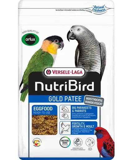 Versele Laga Orlux NutriBird Gold Patee Parakeets