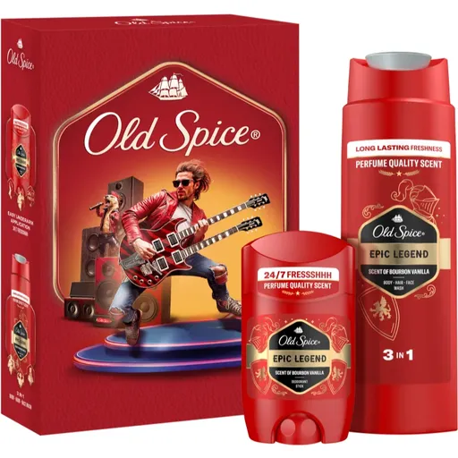 Old Spice Epic Legend Rockstar darčeková sada pre mužov