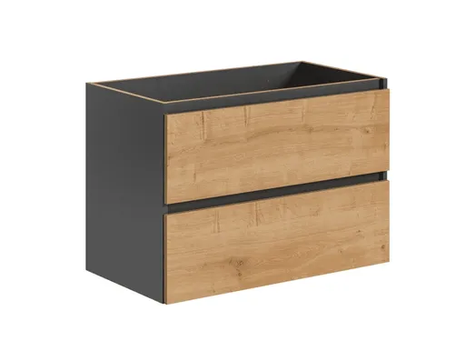 ArtCom Skrinka pod umývadlo MONAKO Grey Oak 821 | 80 cm