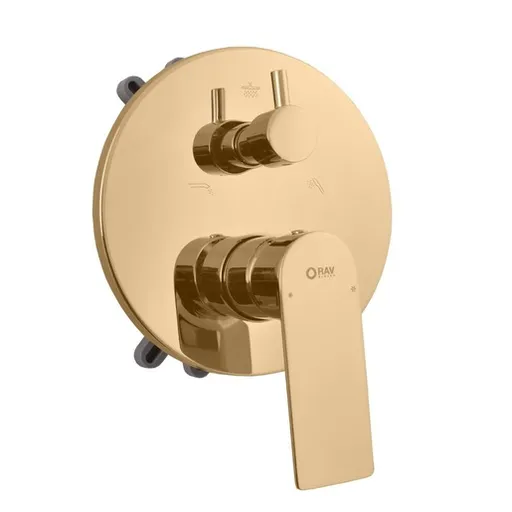 RAV SLEZÁK Nil vaňová batéria vrátane podomietkového telesa zlatá NL185BOXZ