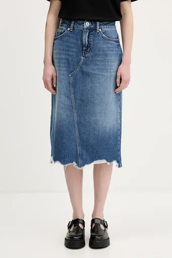 Rifľová sukňa Hugo Blue Gadele_B