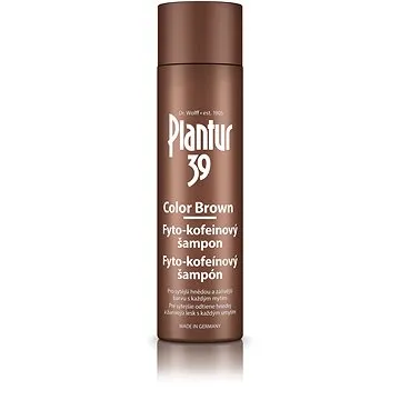PLANTUR39 Fyto-kofein Shampoo Color Brown 250 ml (4008666704856)