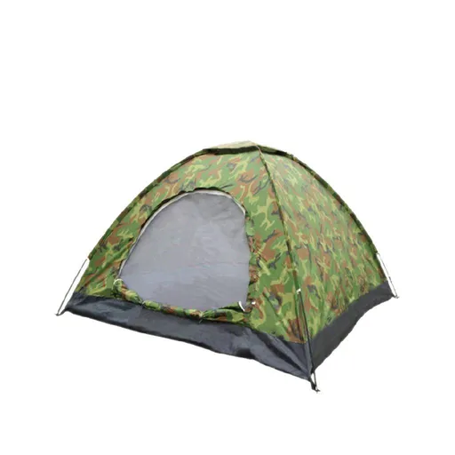 Turistický stan pre max 2 osoby, 2x1, 5m, maskáčový