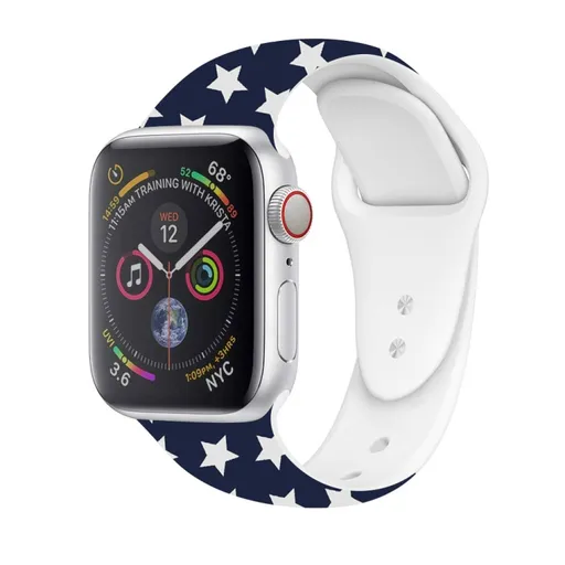 Remienok Apple Watch Ultra 1 / 2 / 3 (49mm) / 9 / 8 / 7 (45mm) / 6 / SE / 5 / 4 (44mm) / 1, 2, 3 (42mm) STARS